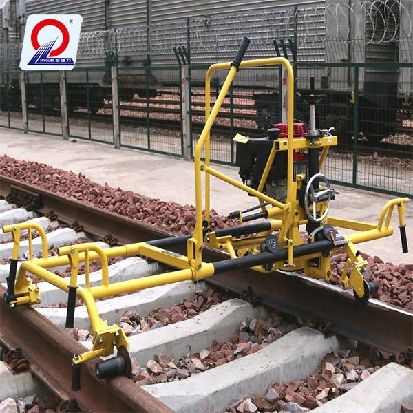 Upright turnout rail grinder